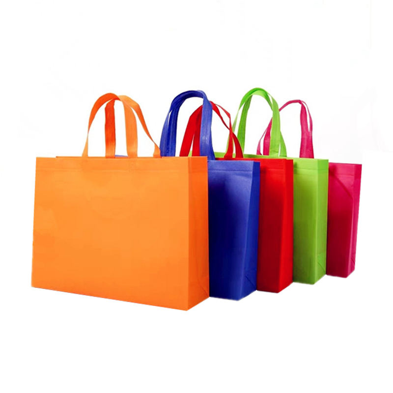 SACOS não tecidos Reusable Eco friendly Non-Woven Storage Bag Promotional Shopping Bag